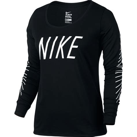 nike damen langarmshirr|Womens Long Sleeve Shirts .